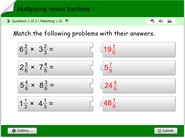 Multiplying mixed fractions